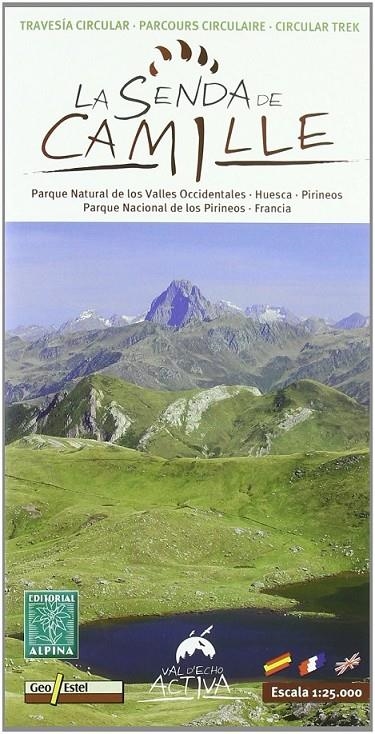 La senda de Camille : Mapa excursionista Alpina | 9788480903875 | Editorial Alpina | Librería Castillón - Comprar libros online Aragón, Barbastro