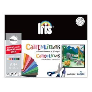 MINIPACK CANSON IRIS CARTULINA 240X320MM 185GR 10+2H | 3148950090539 | Librería Castillón - Comprar libros online Aragón, Barbastro