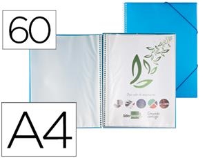 CARPETA FUNDAS ESPIRAL 60F A4 AZUL 54428 | 8423473544284 | Librería Castillón - Comprar libros online Aragón, Barbastro