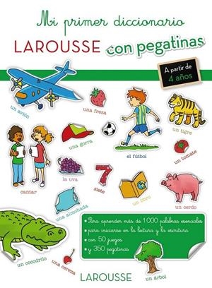 Mi primer diccionario con pegatinas | 9788416368334 | Larousse Editorial | Librería Castillón - Comprar libros online Aragón, Barbastro