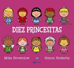 Diez princesitas | 9788469603512 | Brownlow, Mike | Librería Castillón - Comprar libros online Aragón, Barbastro