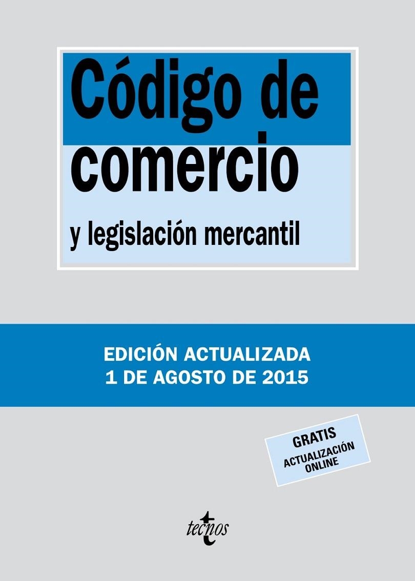 Código de Comercio | 9788430966103 | Editorial Tecnos | Librería Castillón - Comprar libros online Aragón, Barbastro