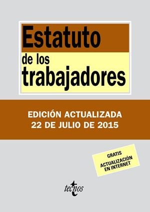 Estatuto de los Trabajadores | 9788430966158 | Editorial Tecnos | Librería Castillón - Comprar libros online Aragón, Barbastro