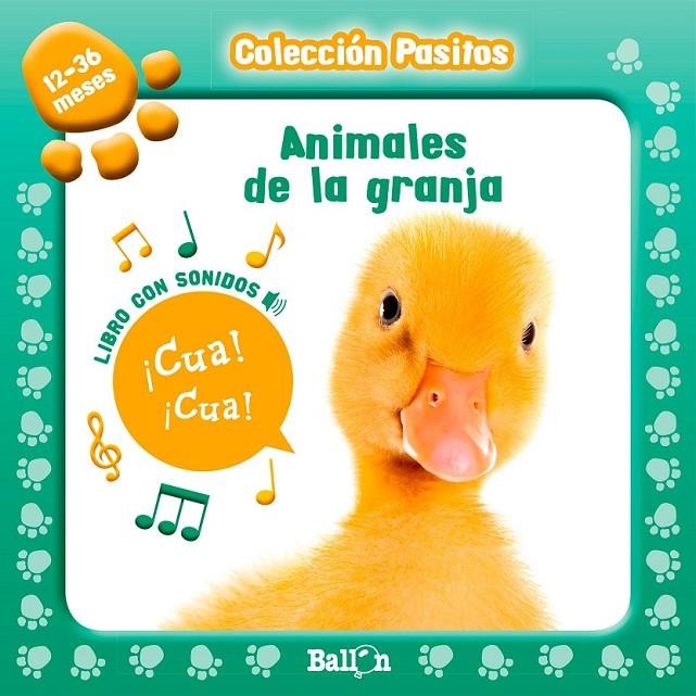 ANIMALES DE LA GRANJA - PASITOS CON SONIDO (EN DISPLAY) | 9789037496765 | Ballon | Librería Castillón - Comprar libros online Aragón, Barbastro