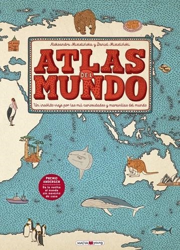 Atlas del mundo | 9788416363469 | Mizieli?ska, Aleksandra/Mizieli?ski, Daniel | Librería Castillón - Comprar libros online Aragón, Barbastro