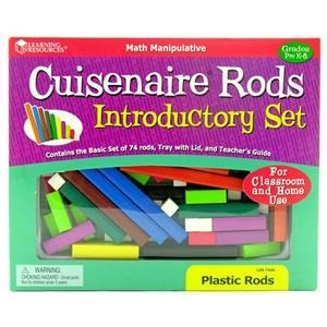 REGLETAS DE PLÁSTICO 74 UNIDADES CUISENAIRE RODS LER 7500 | 765023075007 | Librería Castillón - Comprar libros online Aragón, Barbastro