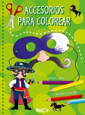 Accesorios para colorear - verde | 9789037498653 | Ballon | Librería Castillón - Comprar libros online Aragón, Barbastro