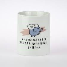 TAZA Y COMO NO SABIA QUE ERA IMPOSIBLE | 8436547183784 | MR WONDERFUL | Librería Castillón - Comprar libros online Aragón, Barbastro