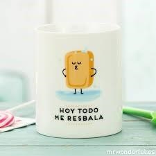 TAZA HOY TODO ME RESBALA | 8436547183807 | MR WONDERFUL | Librería Castillón - Comprar libros online Aragón, Barbastro