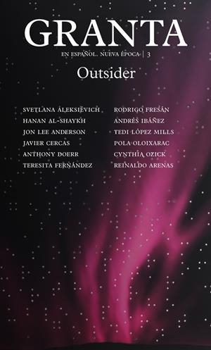 Granta 3. Outsider | 9788416495351 | A.A. V.V. | Librería Castillón - Comprar libros online Aragón, Barbastro