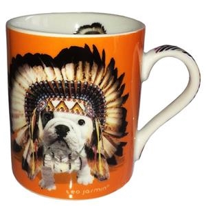 TEO JASMIN TAZA CERAMICA MINIMUG TEO APACHE (7cm alto) | 3681643110324 | Librería Castillón - Comprar libros online Aragón, Barbastro