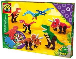 SES CREATIVE JUEGO HACER DINOSAURIOS CON CUENTAS PARA PLANCHAR | 8710341061258 | Librería Castillón - Comprar libros online Aragón, Barbastro
