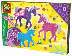 SES CREATIVE JUEGO HACER UNICORNIOS 3D CON CUENTAS PARA PLANCHAR  | 8710341061234 | Librería Castillón - Comprar libros online Aragón, Barbastro