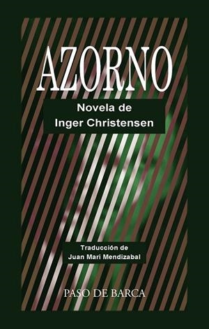 Azorno | 9780996734103 | Christensen, Inger | Librería Castillón - Comprar libros online Aragón, Barbastro