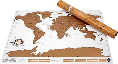 MAPA LUCKIES WORLD SCRATCH ORIGINAL (GRANDE) 81.9X58.2CM | 5060146590310 | Librería Castillón - Comprar libros online Aragón, Barbastro
