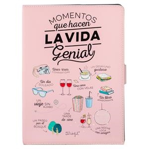 FUNDA UNIVERSAL PARA TABLET 9'7 A 10'1 MOMENTOS QUE HACEN LA VIDA GENIAL | 8436557680051 | MR WONDERFUL | Librería Castillón - Comprar libros online Aragón, Barbastro
