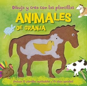 Dibuja y crea con las plantillas Animales de granja | 9788428547789 | Hambleton, Laura | Librería Castillón - Comprar libros online Aragón, Barbastro