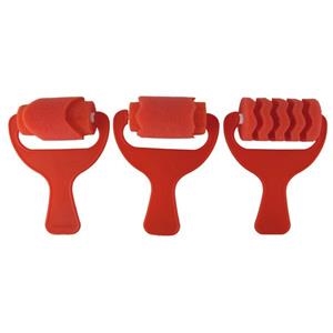 PACK 3 RODILLOS ESPUMA PARA PINTAR MANGO CORTO SURTIDO | 6923980235368 | Librería Castillón - Comprar libros online Aragón, Barbastro