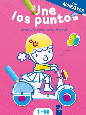 Une los puntos con adhesivos. Rosa | 9788408148760 | YOYO | Librería Castillón - Comprar libros online Aragón, Barbastro