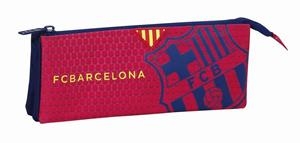 PORTATODO TRIPLE F.C.BARCELONA 220x30x90 mm 811572744 | 8412688222674 | Librería Castillón - Comprar libros online Aragón, Barbastro