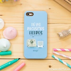 Carcasa Iphone 5 y 5S tu no necesitas filtros | 8436557680099 | MR WONDERFUL | Librería Castillón - Comprar libros online Aragón, Barbastro