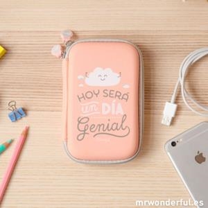 FUNDA PARA DISCO DURO HOY SERA UN DIA GENIAL | 8436557681690 | MR WONDERFUL | Librería Castillón - Comprar libros online Aragón, Barbastro