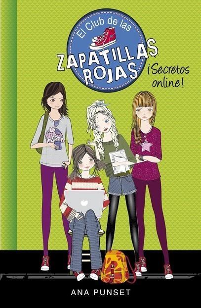 ¡Secretos Online! - El Club de las Zapatillas Rojas 7 | 9788490434888 | Ana Punset | Librería Castillón - Comprar libros online Aragón, Barbastro