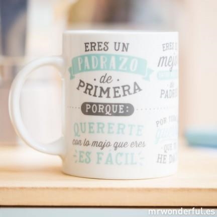 TAZA ERES UN PADRAZO DE PRIMERA | 8435460703246 | MR WONDERFUL | Librería Castillón - Comprar libros online Aragón, Barbastro