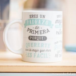 TAZA ERES UN PADRAZO DE PRIMERA | 8435460703246 | MR WONDERFUL | Librería Castillón - Comprar libros online Aragón, Barbastro