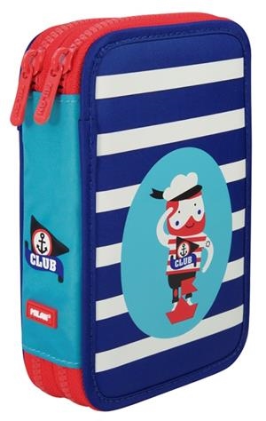 PLUMIER DOS PISOS MILAN ANCHOR CLUB AZUL 081264ACB | 8411574063643 | Librería Castillón - Comprar libros online Aragón, Barbastro