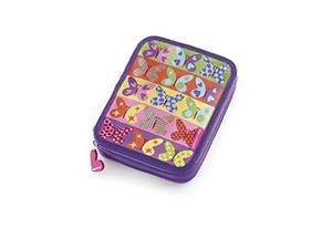 PLUMIER 2 PISOS GRANDE AGATHA RUIZ DE LA PRADA 2016 MARIPOSAS MULTICOLOR (CON 44 PIEZAS) | 8422593170311 | Agatha Ruiz de la Prada | Librería Castillón - Comprar libros online Aragón, Barbastro