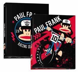 CARPETA ANILLAS Fº 4A 35 mm PAUL FRANK BOYS 60016 | 8412885600169 | Librería Castillón - Comprar libros online Aragón, Barbastro