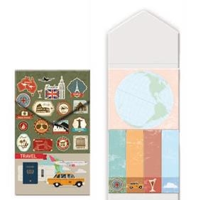 NOTAS ADHESIVAS STICKY TRAVEL | 8435385706971 | Librería Castillón - Comprar libros online Aragón, Barbastro