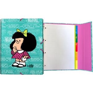 CARPETA ANILLAS A4 25MM CARPEPLUS ENC MAFALDA 2016 BOCADILLOS 88211192 | 8413623850174 | Librería Castillón - Comprar libros online Aragón, Barbastro