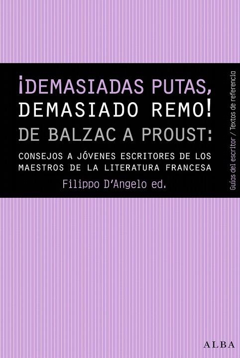 ¡Demasiadas putas, demasiado remo! | 9788490651797 | D'Angelo, Filippo | Librería Castillón - Comprar libros online Aragón, Barbastro