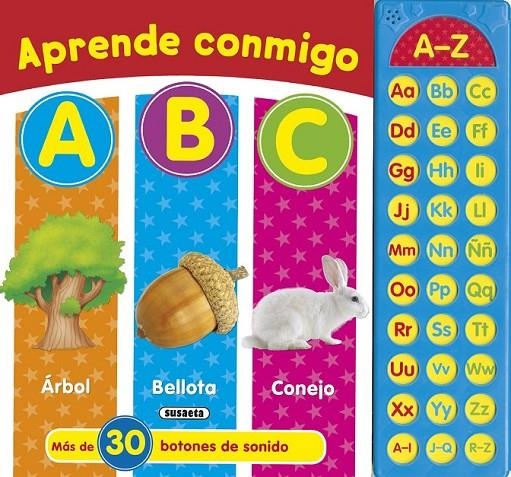 Aprende conmigo A B C | 9788467748376 | Susaeta, Equipo | Librería Castillón - Comprar libros online Aragón, Barbastro