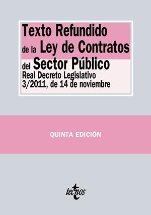 Texto Refundido de la Ley de Contratos del Sector Público | 9788430968831 | Editorial Tecnos | Librería Castillón - Comprar libros online Aragón, Barbastro
