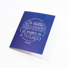 FELICITACION DE TODOS LOS LUGARES DONDE HE ESTADO EL MEJOR ES A TU LADO | 8436547189236 | MR WONDERFUL | Librería Castillón - Comprar libros online Aragón, Barbastro