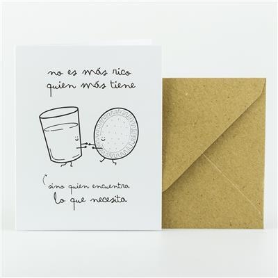 FELICITACION NO ES MAS RICO QUIEN MAS TIENE SINO QUIEN ENCUENTRA LO QUE NECESITA | 8436547181872 | MR WONDERFUL | Librería Castillón - Comprar libros online Aragón, Barbastro