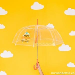 PARAGUAS GRANDE HOY ME SIENTO EN LAS NUBES | 8435460702911 | MR WONDERFUL | Librería Castillón - Comprar libros online Aragón, Barbastro