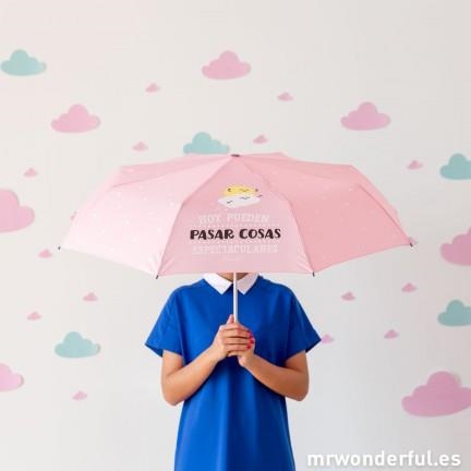 PARAGUAS MEDIANO HOY PUEDEN PASAR COSAS ESPECTACULARES | 8435460702867 | MR WONDERFUL | Librería Castillón - Comprar libros online Aragón, Barbastro