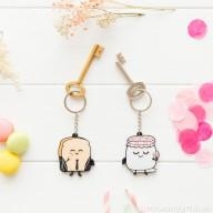 LLAVEROS DE CAUCHO BODORRIO A LA VISTA TOSTADA Y MERMELADA | 8435460703291 | MR WONDERFUL | Librería Castillón - Comprar libros online Aragón, Barbastro