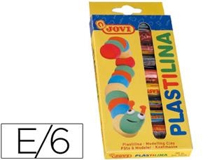 PLASTILINA JOVI ESTUCHE 10 BARRAS COLORES SURTIDOS | 8412027001021 | Librería Castillón - Comprar libros online Aragón, Barbastro