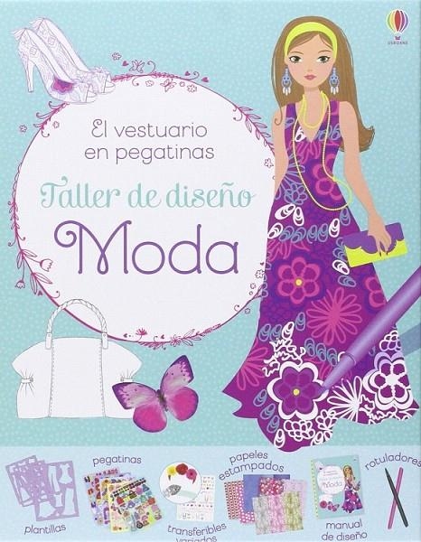 Taller de diseño moda - El vestuario en pegatinas | 9781474915199 | Watt, Fiona | Librería Castillón - Comprar libros online Aragón, Barbastro
