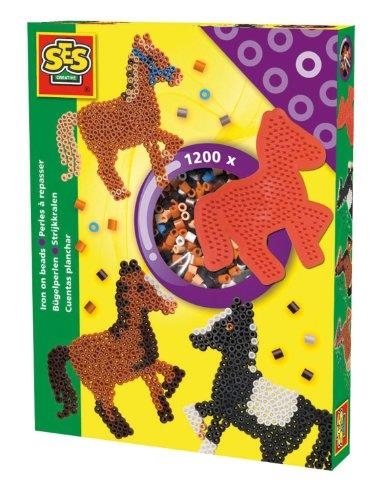 SES CREATIVE JUEGO HACER CABALLOS CON CUENTAS PARA PLANCHAR | 8710341007584 | Librería Castillón - Comprar libros online Aragón, Barbastro