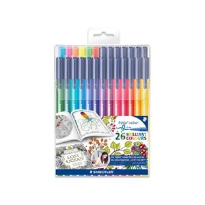 ROTULADOR TRIPLUS STAEDTLER ESTUCHE DE 26 COLORES 323 TB26JB ED.ESPECIAL JOHANNA BASFORD | 4007817018736 | BASFORD, JOHANNA | Librería Castillón - Comprar libros online Aragón, Barbastro