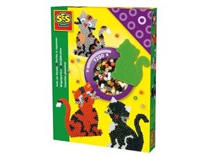 SES CREATIVE JUEGO HACER GATOS CON CUENTAS PARA PLANCHAR 1200UN | 8710341007560 | Librería Castillón - Comprar libros online Aragón, Barbastro