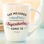 TAZA LAS MEJORES MADRES SE CONVIERTEN EN SUPERABUELAS COMO TU | 8435460703512 | MR WONDERFUL | Librería Castillón - Comprar libros online Aragón, Barbastro