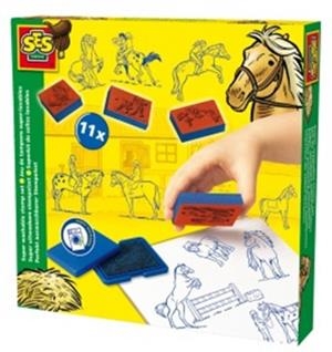 SES CREATIVE JUEGO 11 TAMPONES LAVABLES CABALLOS  | 8710341149123 | Librería Castillón - Comprar libros online Aragón, Barbastro