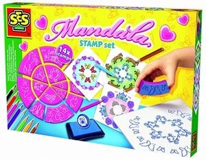 SES CREATIVE JUEGO CREA TU MANDALA CON SELLOS LAVABLES (14 SELLOS) | 8710341149161 | Librería Castillón - Comprar libros online Aragón, Barbastro